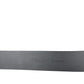 Elegant Black Calf Leather Belt with Metal Buckle