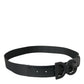 Elegant Dual-Tone Leather Belt