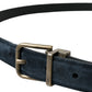 Elegant Suede Calf Leather Belt