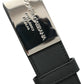 Elegant Leather Belt with Metal Buckle