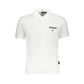 Elegant White Contrasting Polo for Men