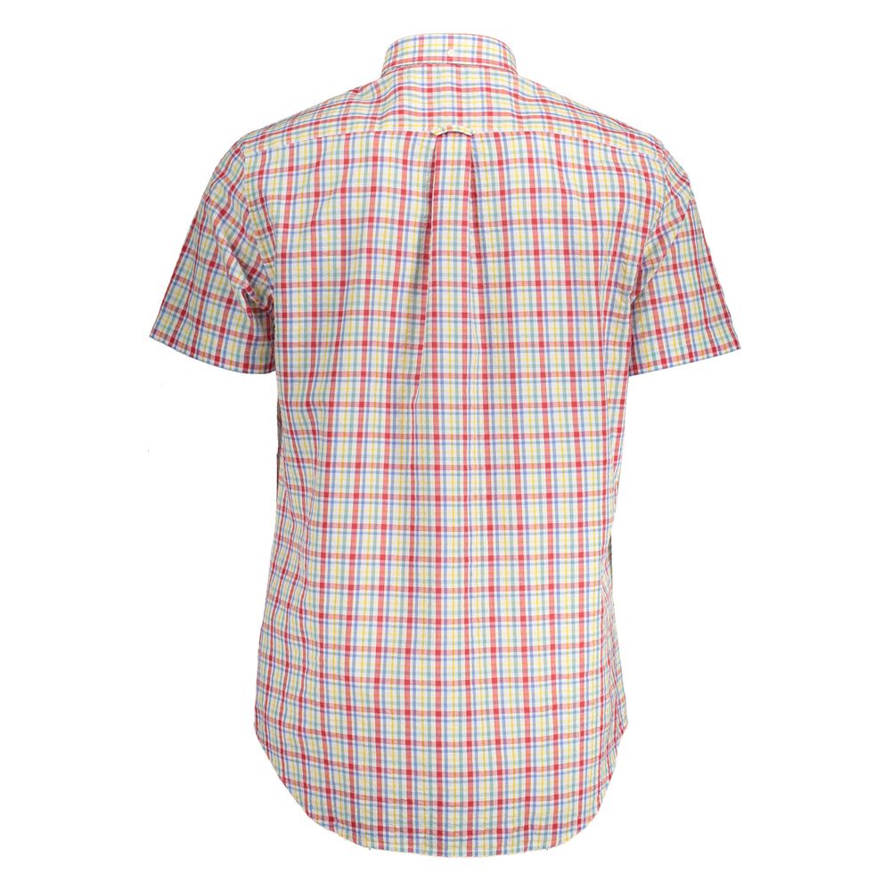 Elegant Short Sleeve Pink Shirt