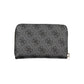 Elegant Black Zip Wallet with Ample Storage