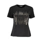 Chic Contrast Crew Neck Cotton Tee