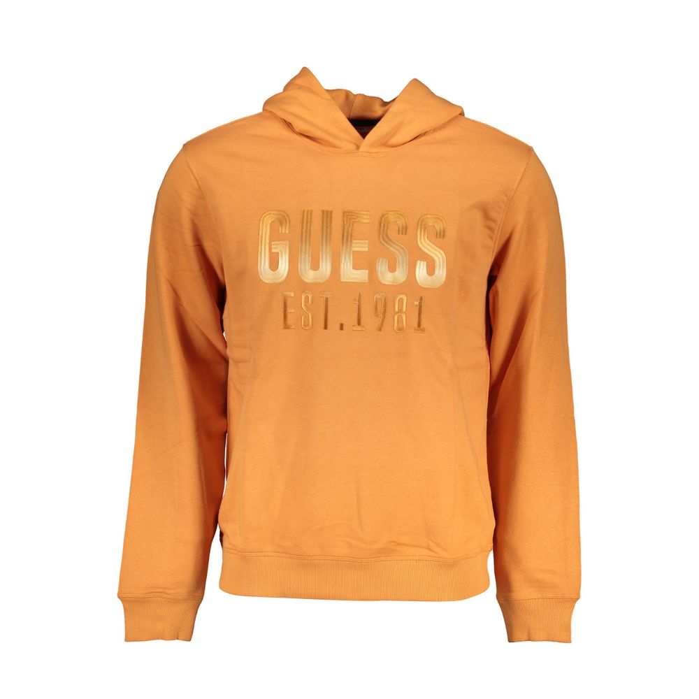Svelte Orange Hooded Sweatshirt