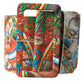 Elegant Multicolor Fabric Waist Belt