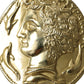 Elegant Gold Tone Coin Waist Belt