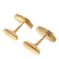 Sterling Silver Men's Cufflinks with Glass Accent