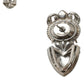 Elegant Sterling Silver Crystal Earrings