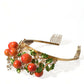 Multicolor Crystal Sicilian Orange Crown