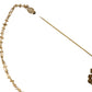 Crystal Embellished Gold Tone Bee Lapel Pin