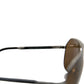 Sleek Silver Metal Sunglasses for Men