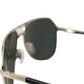 Elegant Gold Full Rim Men's Sunglasses
