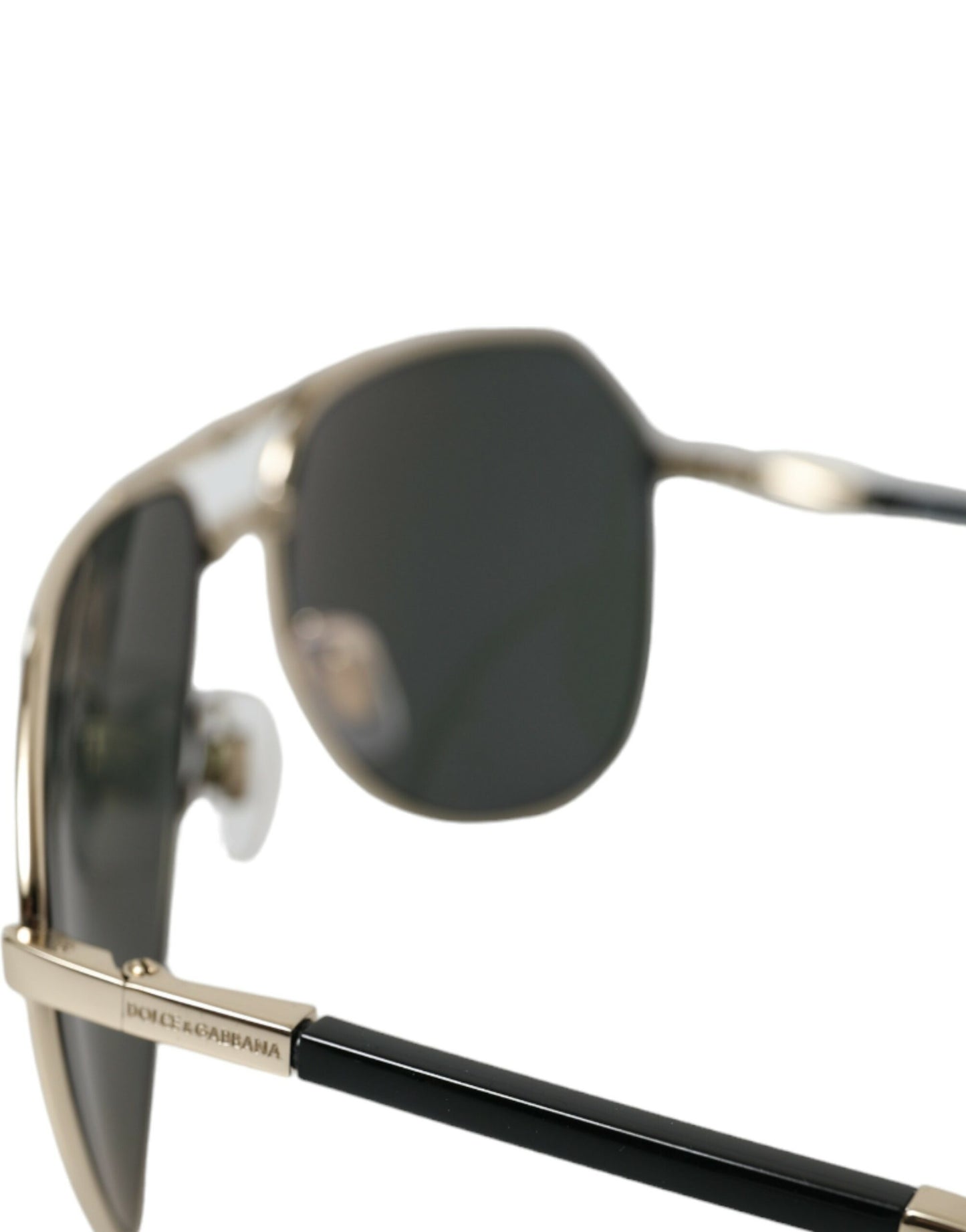Elegant Gold Full Rim Men's Sunglasses