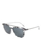 Sleek Grey Acetate Men's Sunglasses
