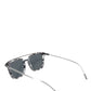 Sleek Grey Acetate Men's Sunglasses