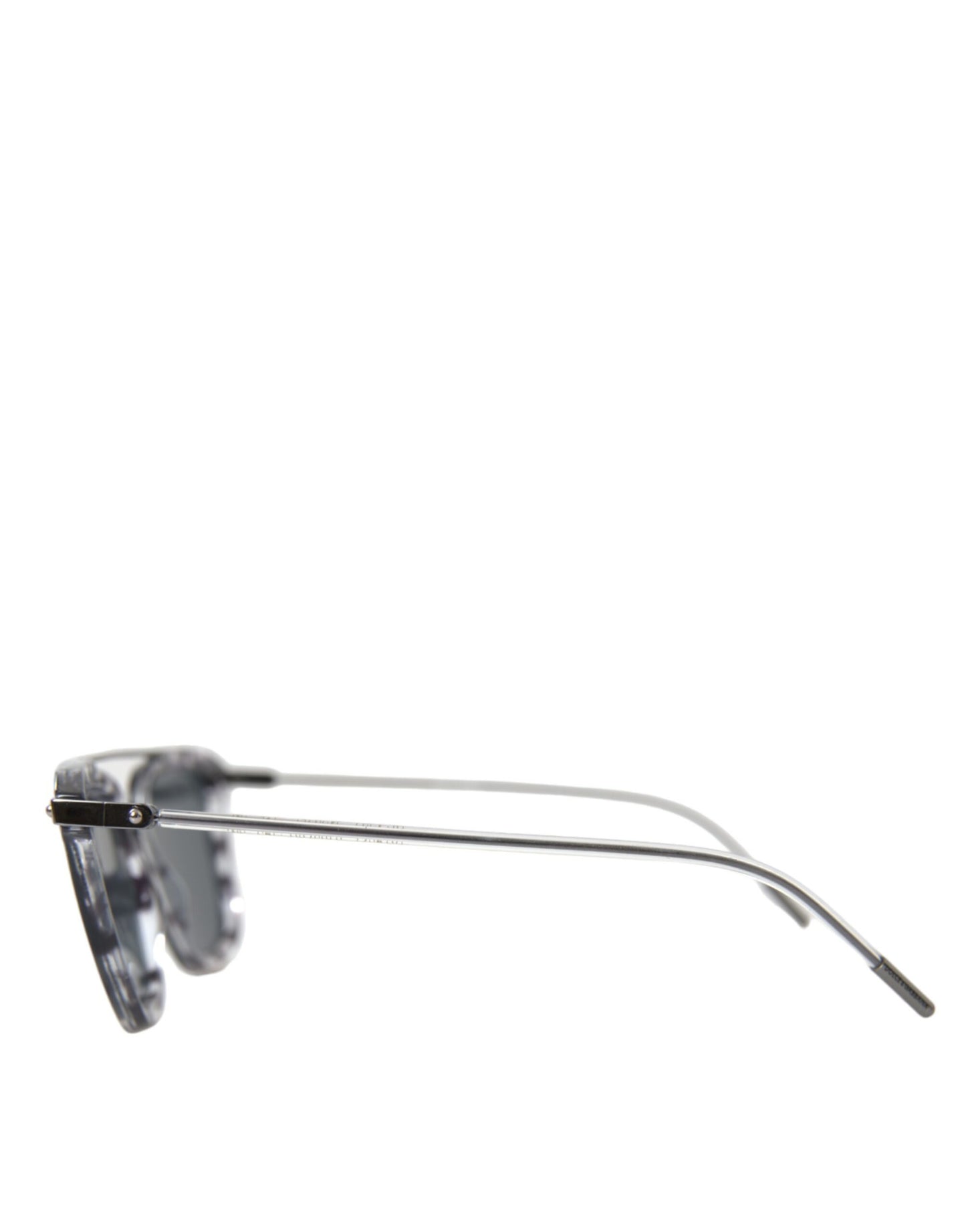 Sleek Grey Acetate Men's Sunglasses