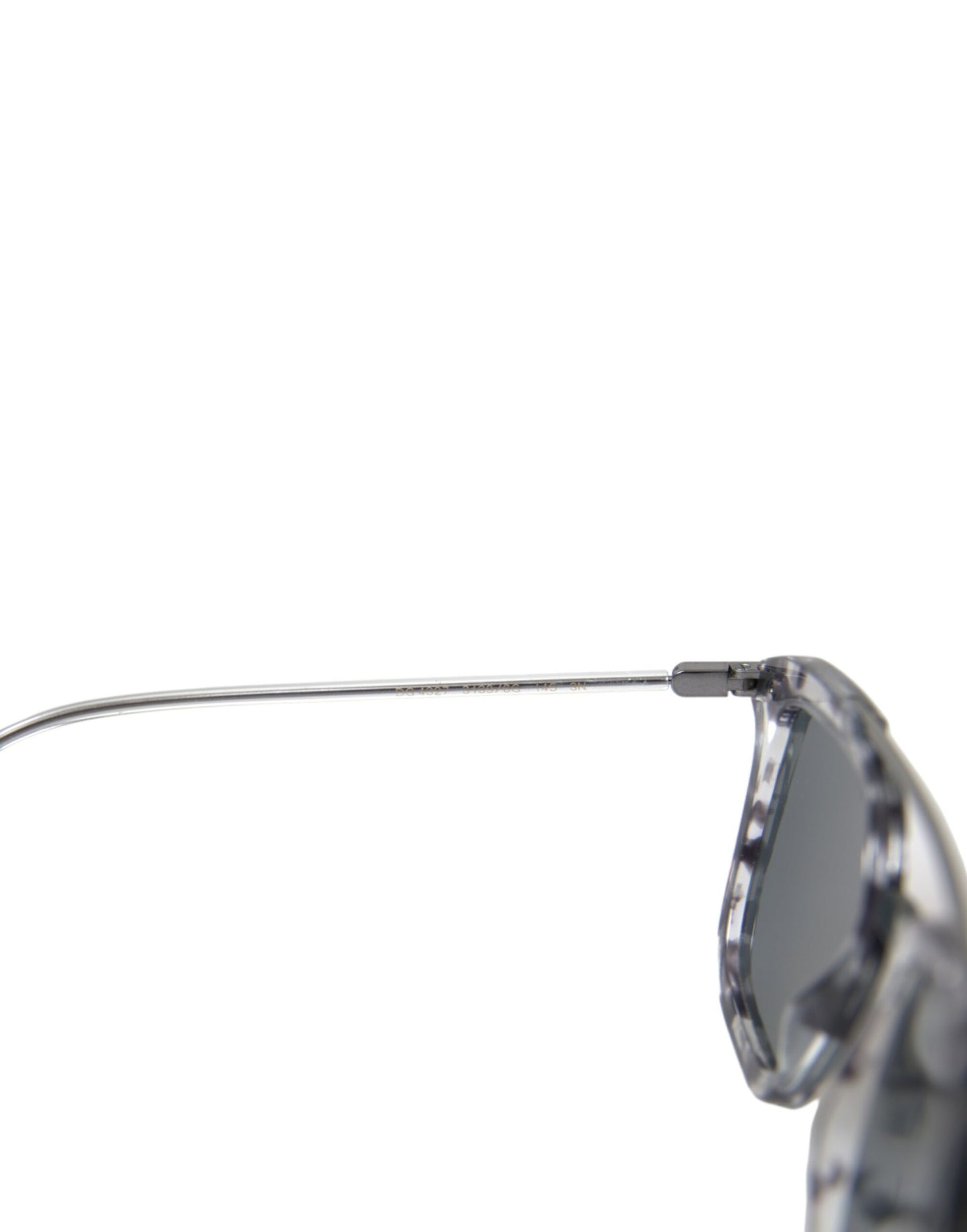 Sleek Grey Acetate Men's Sunglasses