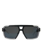 Elegant Black Full Rim Designer Sunglasses