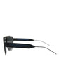 Elegant Black Full Rim Designer Sunglasses