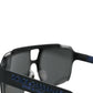 Elegant Black Full Rim Designer Sunglasses