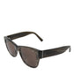 Elegant UV Protection Brown Sunglasses