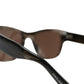 Elegant UV Protection Brown Sunglasses