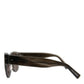 Elegant UV Protection Brown Sunglasses
