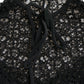 Elegant Floral Lace Blouse Top