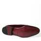 Burgundy Velvet Loafers - Elegance with a Twist