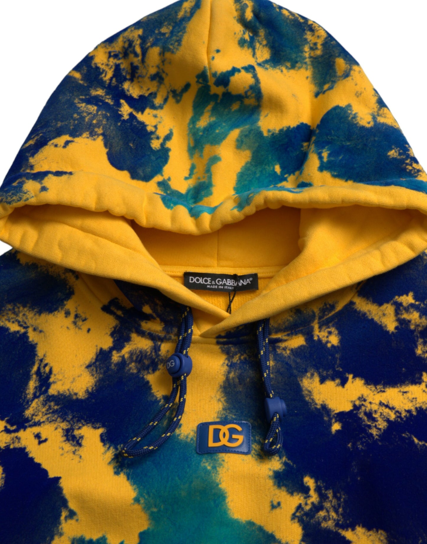 Elegant Multicolor Hooded Pullover Sweater