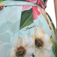 Elegant Floral Silk Crepe Jumpsuit