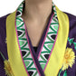 Elegant Silk Floral Bathrobe