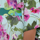 Elegant Floral Silk Bathrobe Jacket