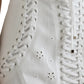 Embroidered High Waist Mini Skirt