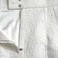 Floral High Waist Brocade Mini Skirt