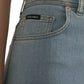 Chic High Waist Denim Mini Skirt