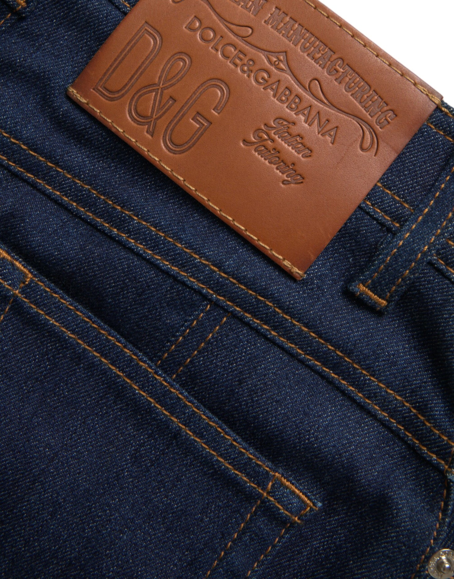 Elegant High-Waist Denim Knee Skirt