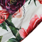Floral Silk Blend Bustier Bodycon Dress