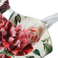 Floral Silk Blend Bustier Bodycon Dress