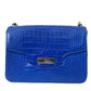 Chic Alligator Skin Chain Shoulder Bag