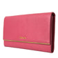 Elegant Pink Leather Bifold Wallet