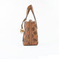 Kimber Small Luggage Leather 2-in-1 Zip Tote Messenger Bag Purse