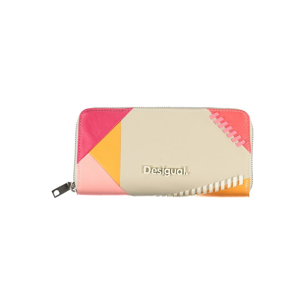 Beige Polyethylene Wallet