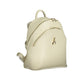 White Leather Backpack