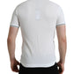 White Logo Collared Short Sleeves Polo T-shirt
