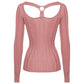 Pink Viscose Sweater
