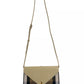 Hannah Small House Check Coca Leather Crossbody Bag