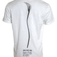 White Floral Print Cotton Crew Neck T-shirt