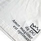 White Floral Print Cotton Crew Neck T-shirt
